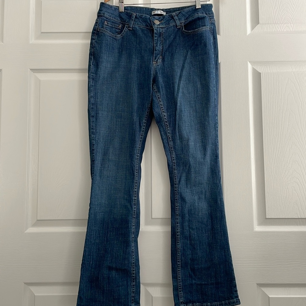 Riders by Lee Mid Rise Boot Cut women’s jeans size 14 medium women’s